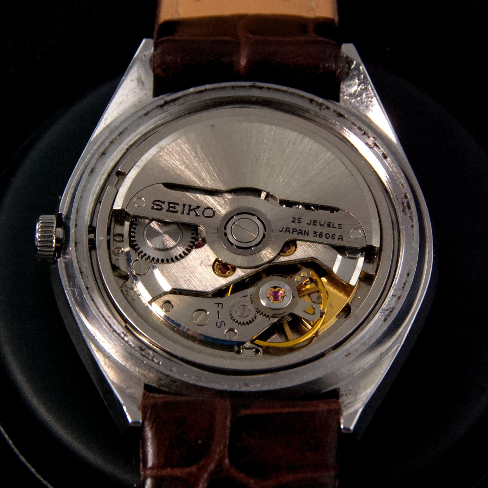 The watch I currently wear (Jan-2021): Seiko LordMatic 5606-7191 |  moebiusband